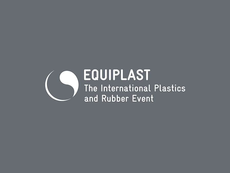 Die Equiplast ist eine internationale Ausstellung für die Kunststoff- und Gummiindustrie. Logo der Equiplast, einer Schlüsselmesse im Bereich der Kunststoffherstellung